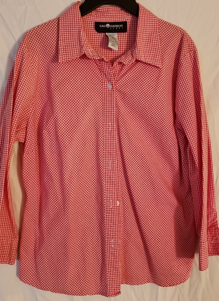 EUC Sag Harbor fitted 3/4 sleeve top